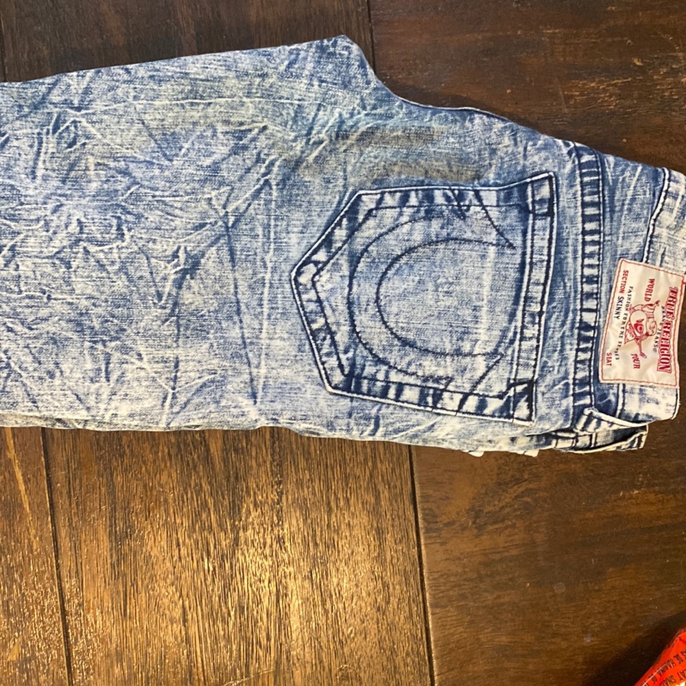 New acid wash true religion size 30-32